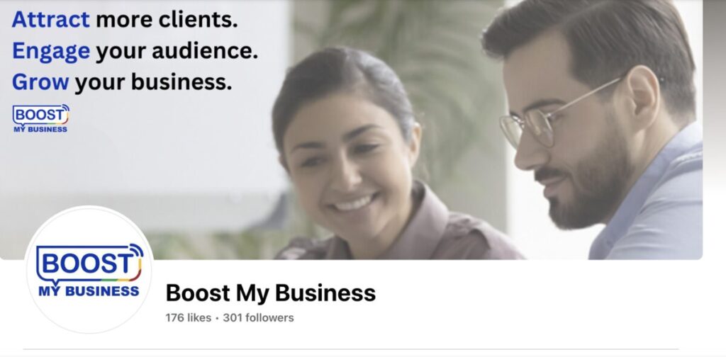 boost my business facebook profile